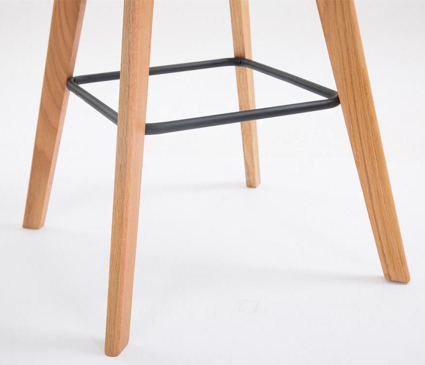 2er Set Barhocker Metz Kunststoff, mit Lehne