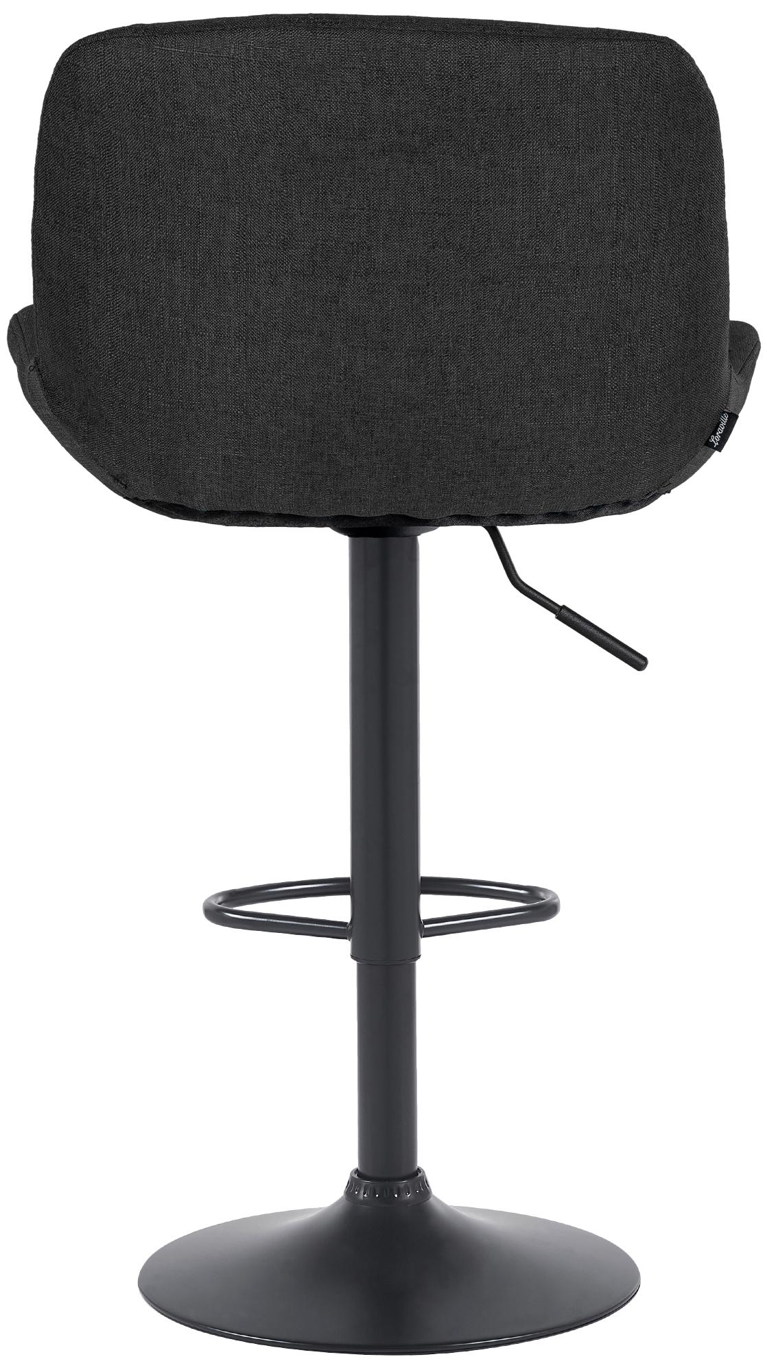 2er Set Barhocker Solon Schwarz