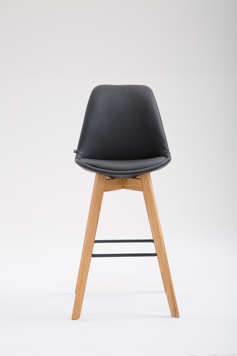 Barhocker Metz Kunstleder, mit Lehne