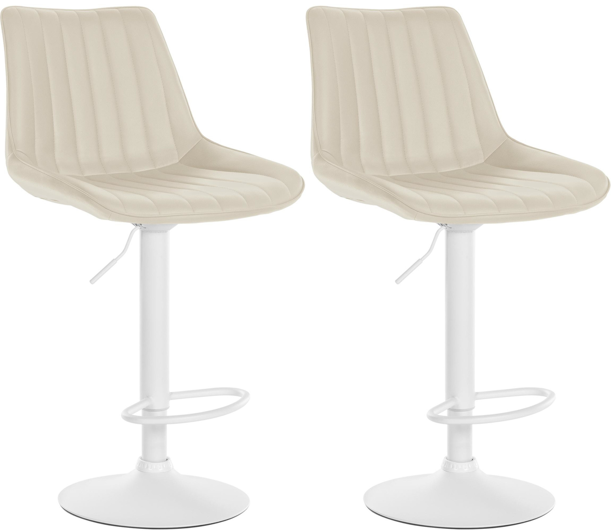 2er Set Barhocker Toni Kunstleder