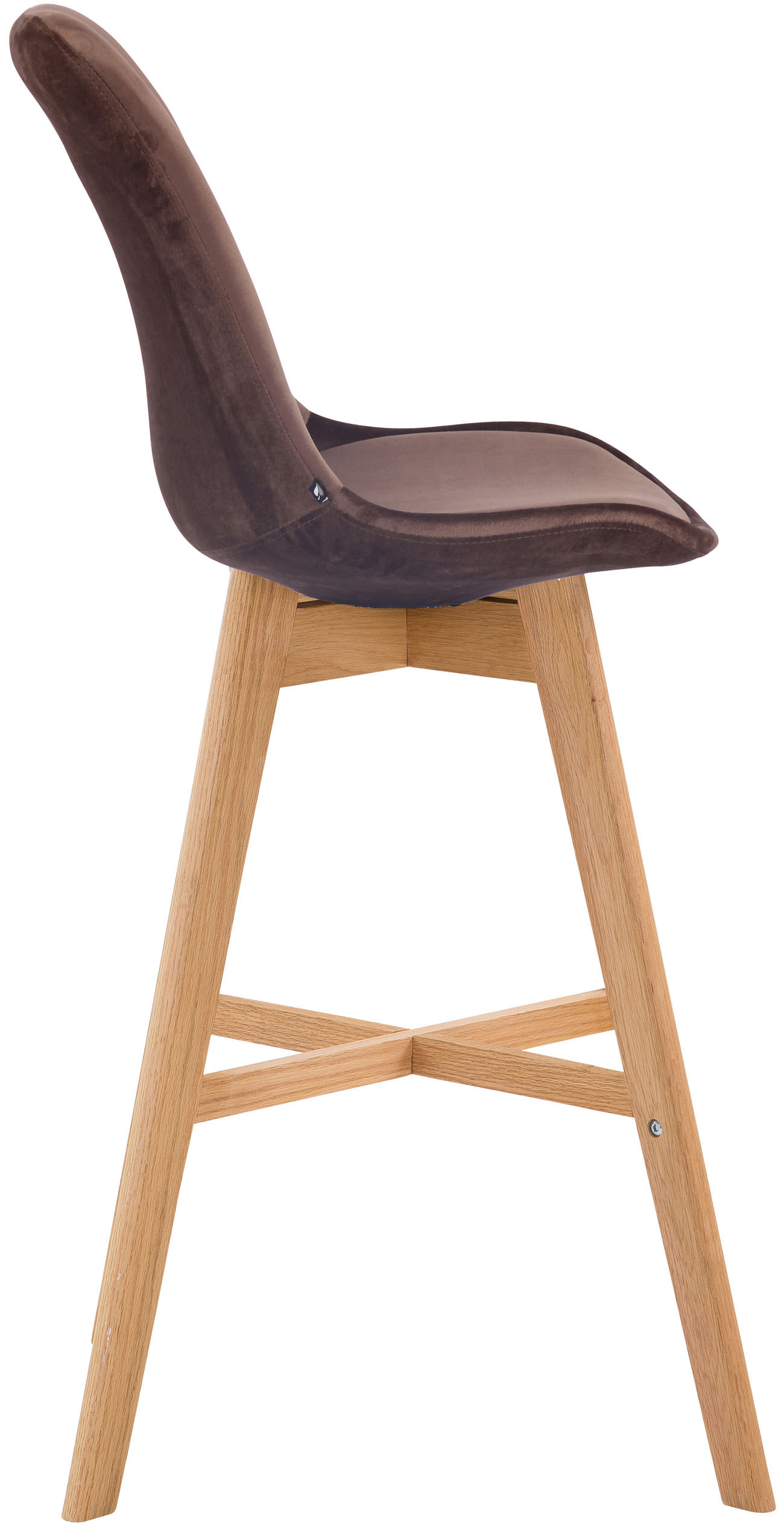 2er Set Barhocker Cannes Samt