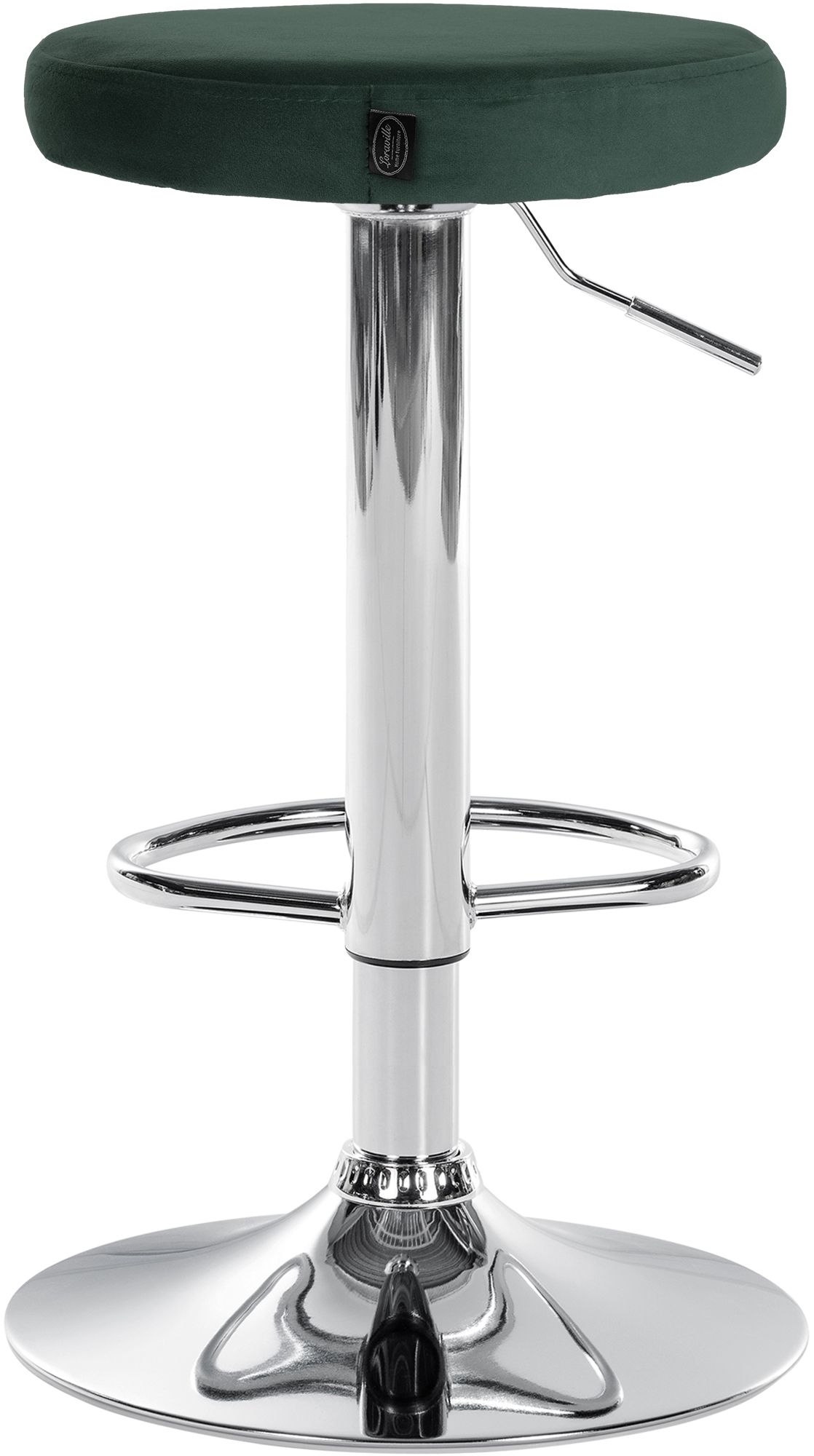 2er Set Barhocker Ponte Samt