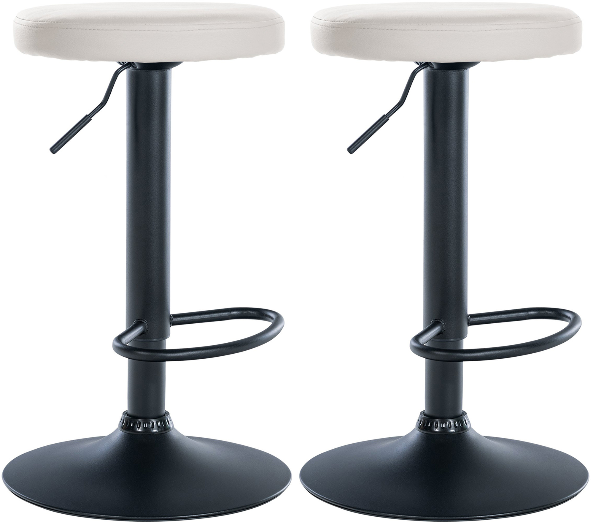 2er Set Barhocker Ponte Kunstleder