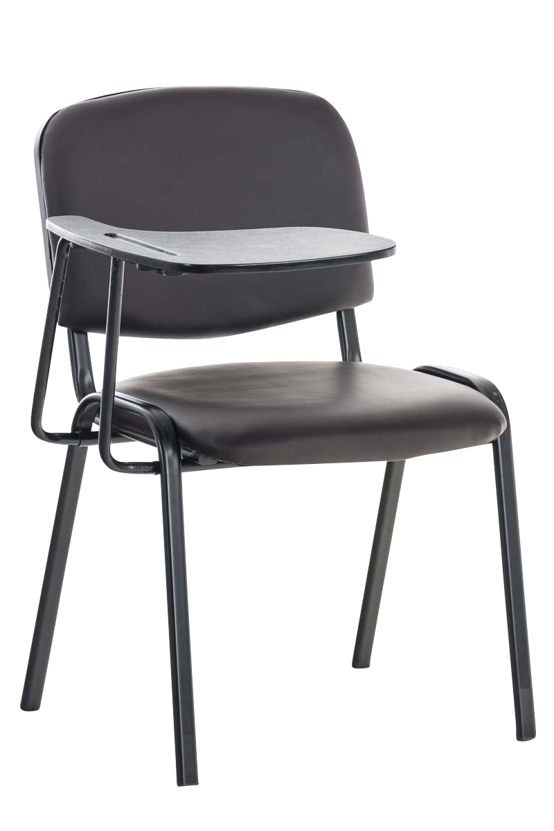 Stuhl Ken mit Klapptisch Kunstleder