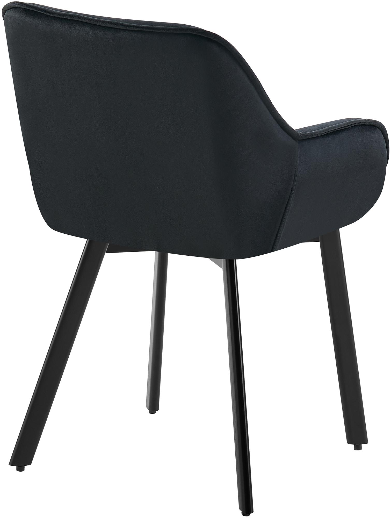 2er Set Drehbarer Esszimmerstuhl Antigo Samt