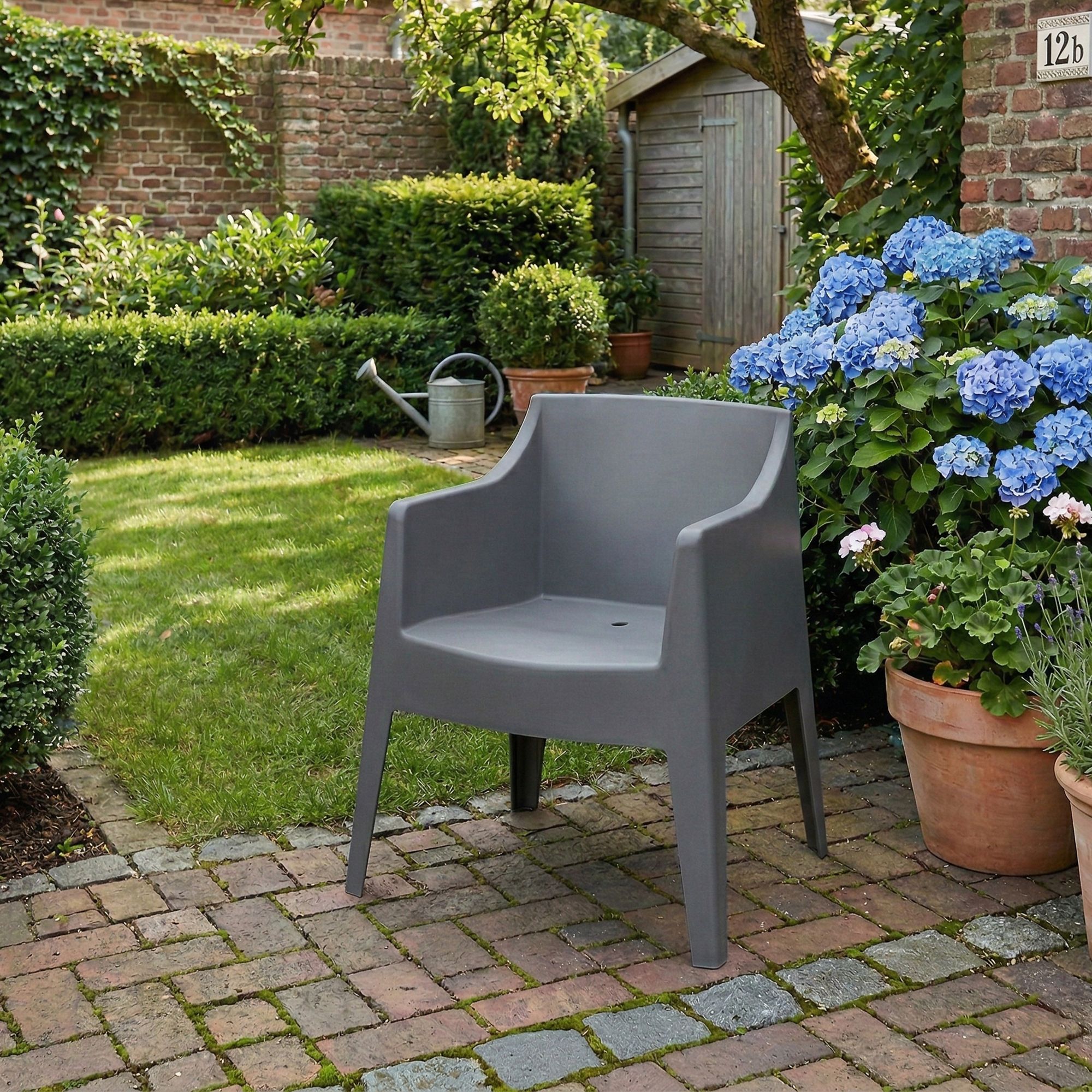 4er Set Gartenstühle Bartal