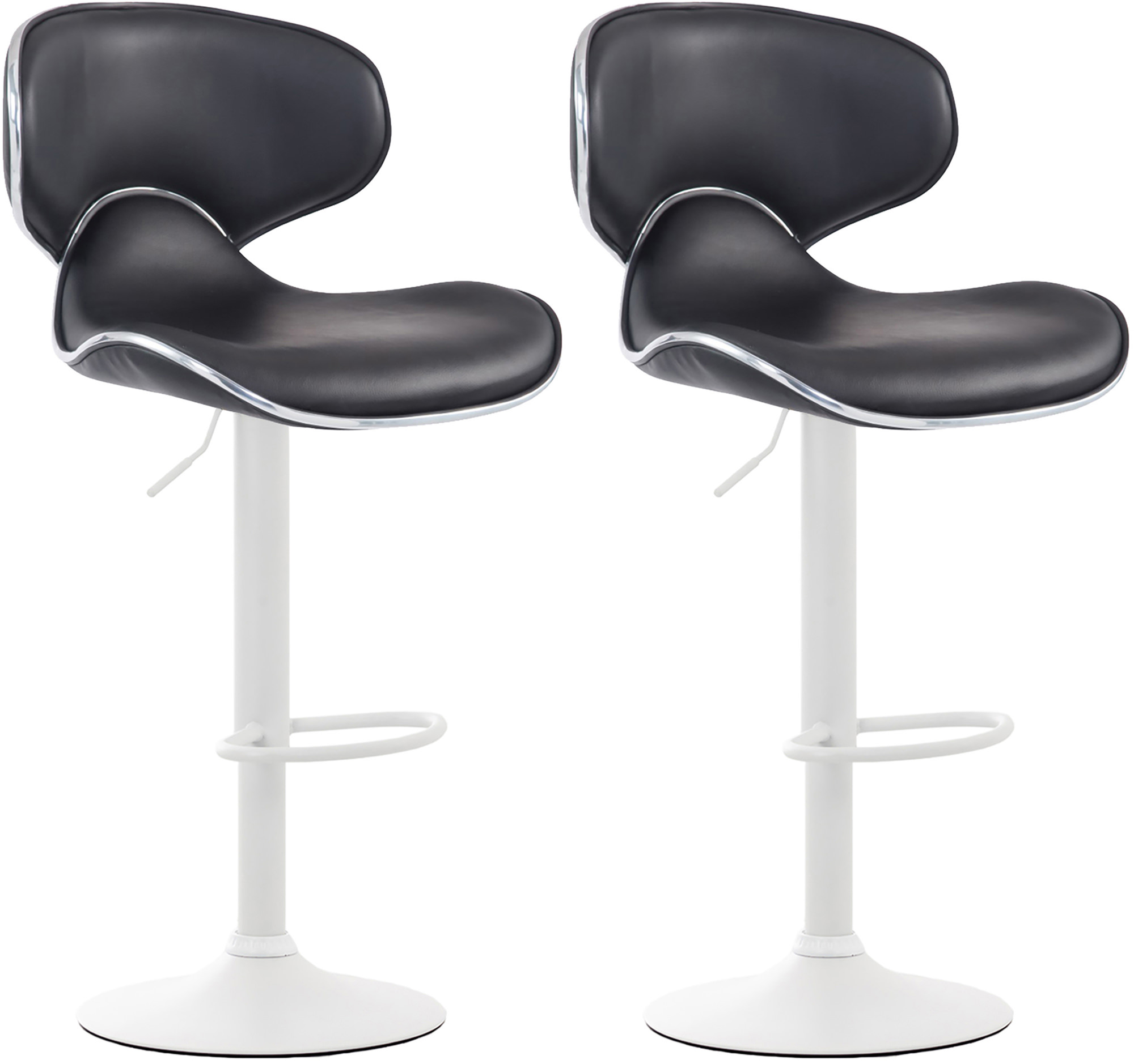 2er Set Barhocker Las Vegas Kunstleder
