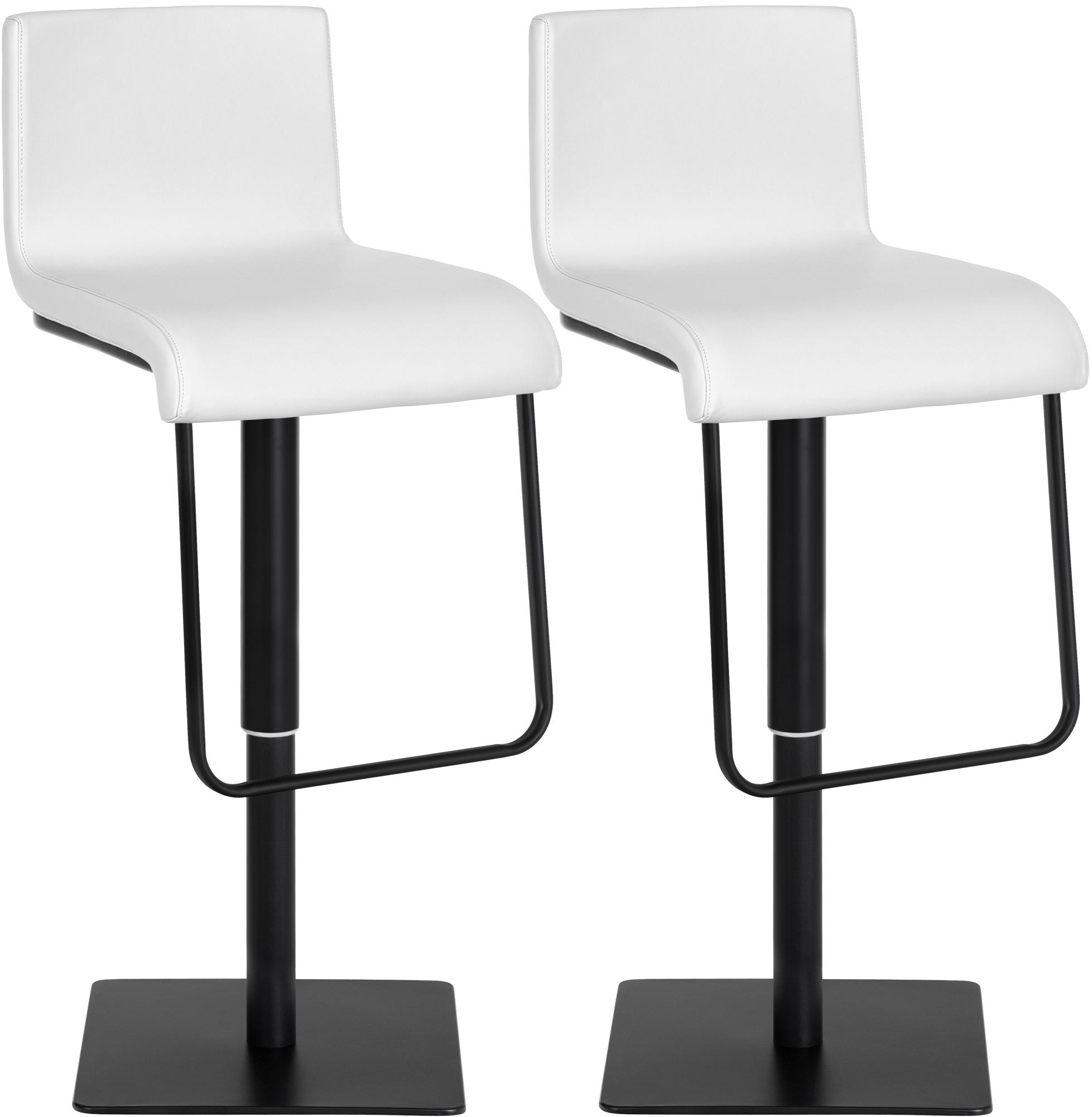 2er Set Barhocker Limon Kunstlederbezug