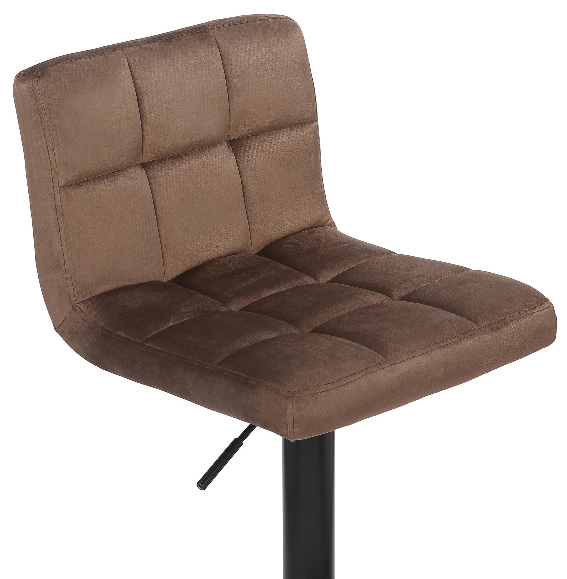 4er Set Barhocker Feni Samt