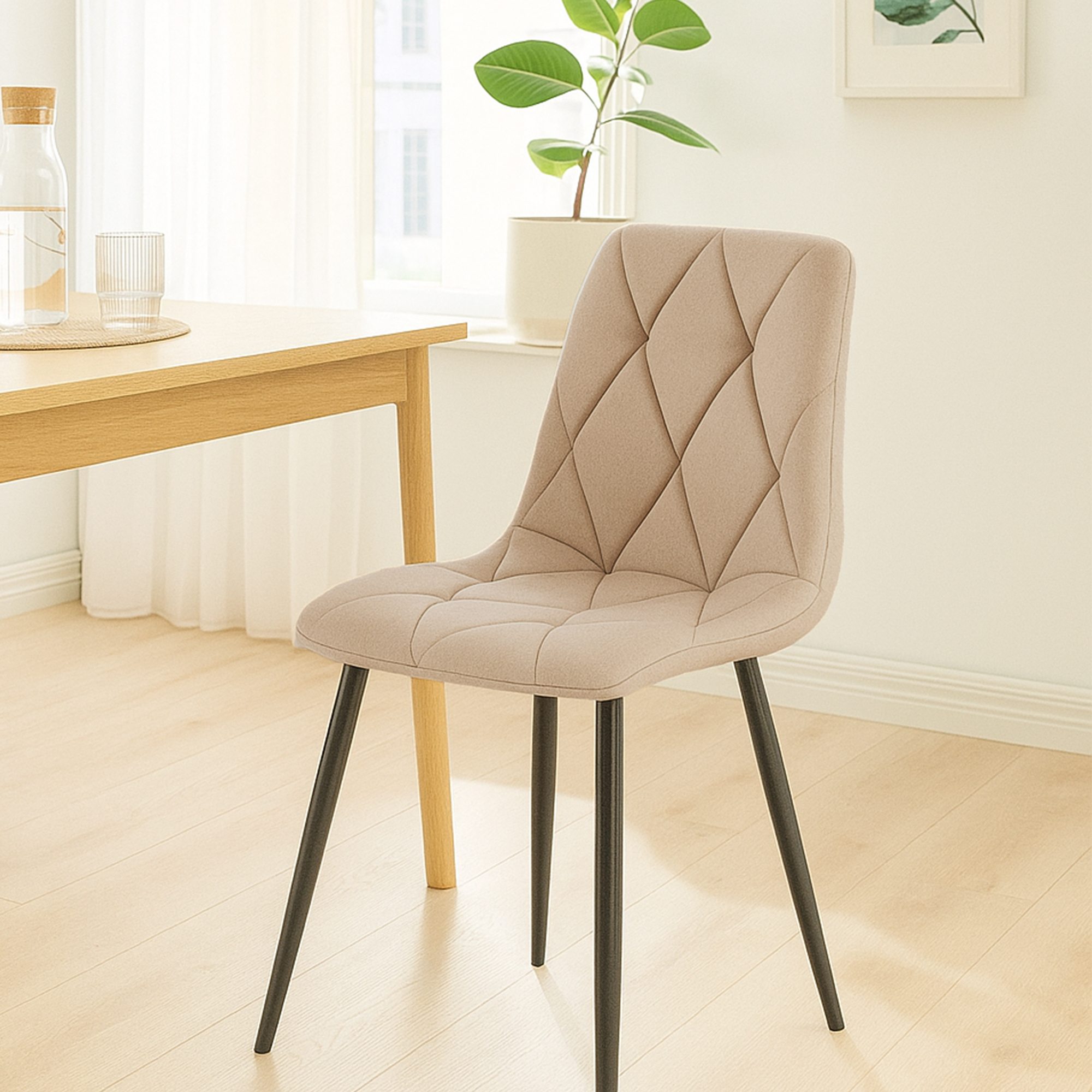 2er Set Esszimmerstuhl Clairton
