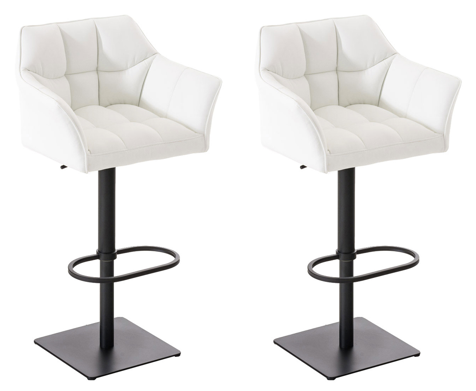 2er Set Barhocker Damaso Kunstleder