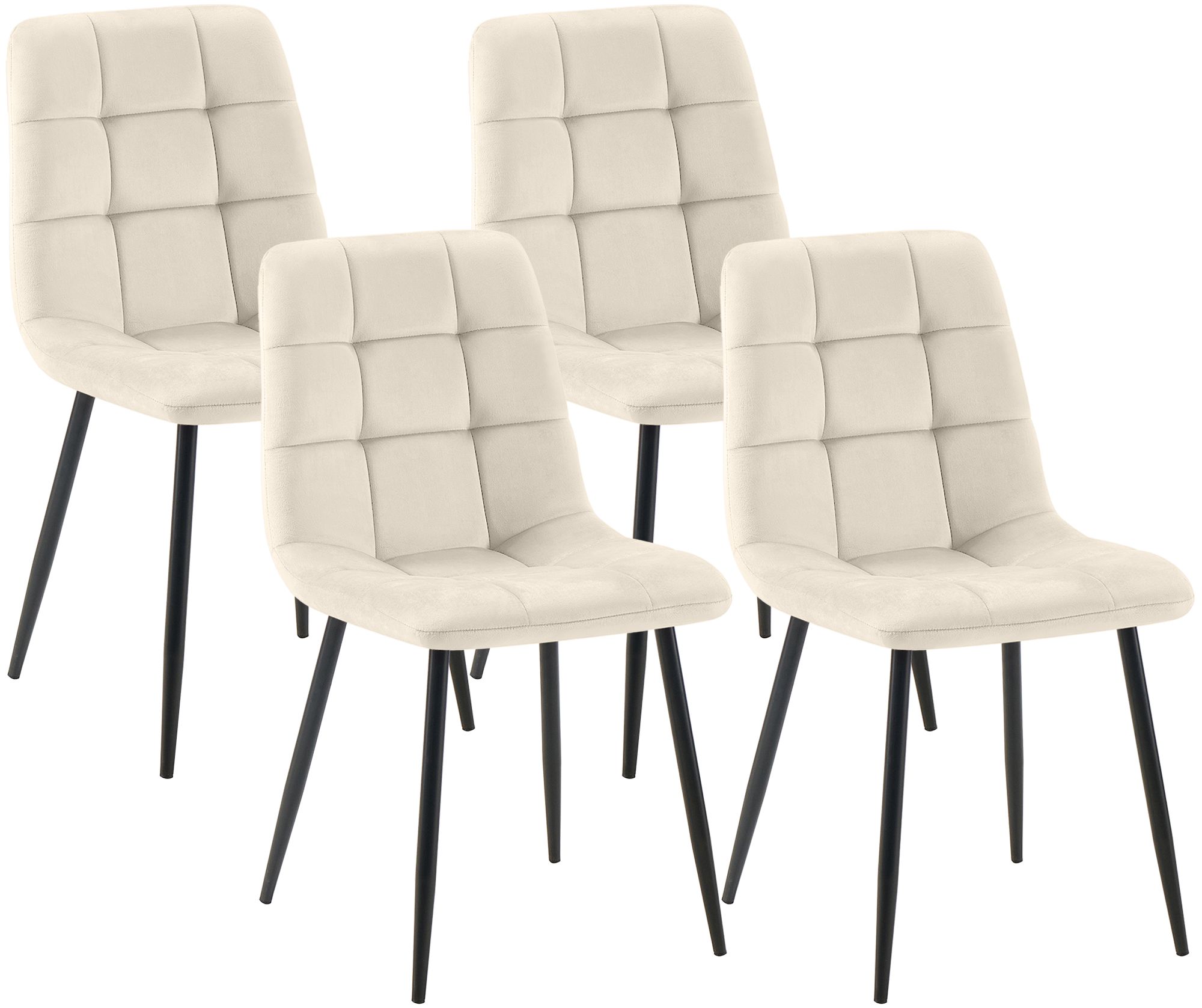 4er Set Esszimmerstühle Tilde
